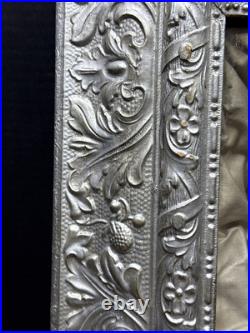 Antique 19th Century Catholic Religious Holy Family Shadow Box Sculpture Relief