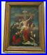 Antique-19th-Century-Or-Older-Old-Master-Painting-Portrait-Icon-Crucifixion-01-mr
