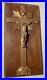 Antique-19th-century-bronze-wood-religious-wall-Jesus-Christ-crucifix-cross-01-zus