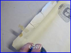 Antique 20 x 40 Crypt Gravestone RUBBING Alexander Inglis 1400's Scotland