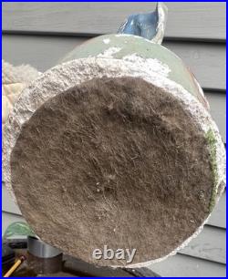 Antique 21 Virgin Mary Our Lady of Grace Chalkware Moulded Religious Statue