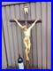 Antique-39-3-Wood-chalk-corpus-christ-wall-crucifix-cross-religious-01-yn