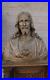 Antique-ART-Deco-PARENTANI-signed-terracotta-bust-sacred-heart-christ-religious-01-la