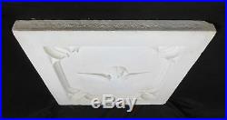 Antique Architectural Religious Italian Carved Marble Altar Angel/Cherub PANEL#2