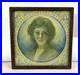 Antique-Art-Deco-Christ-Child-9x9-Framed-Print-Sid-Ivanowski-Religious-DS75-01-ine