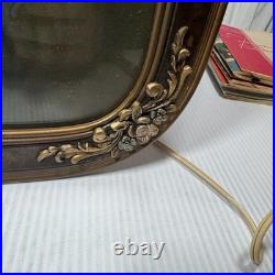 Antique Art Print The Immaculate Conception Of Mary Wood Framed 18.5x22.5 Arched