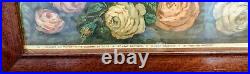 Antique Baby John The Baptist Detailed Religious Print with Wood Back UNUSUAL