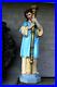 Antique-Belgian-chalk-Archangel-XL-Religious-church-statue-candlestick-marked-01-ivr