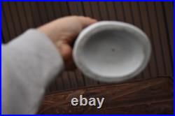 Antique Bisque porcelain Saint roch with dog statue religious
