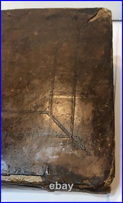 Antique Book 1710 An Exposition Of The Creed by John, Lord Bishop of Chester