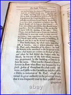 Antique Book 1710 An Exposition Of The Creed by John, Lord Bishop of Chester