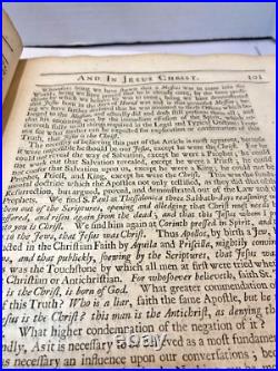 Antique Book 1710 An Exposition Of The Creed by John, Lord Bishop of Chester