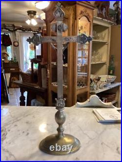 Antique Brass Religious Church Altar Piece Antique Brass Religious Church Altar Piece