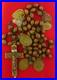 Antique-CATACOMB-CRUCIFIX-Rosary-Religious-ROME-CATACOMBS-SOIL-RELIC-6-Medals-01-ep