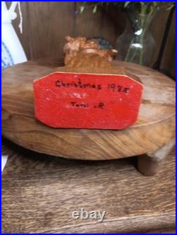 Antique Carved Wooden Modona with Child (ROC) 1913/1948 RELIGIOUS Figurine RARE Antique Carved Wooden Modona with Child (ROC) 1913/1948 RELIGIOUS Figurine RARE