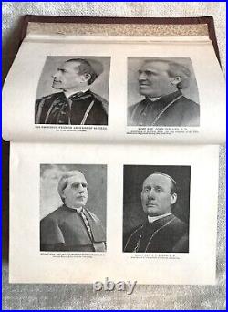 Antique Catholic Book, The Cross And The Flag, 1900, Illustrated, Shea, Good+