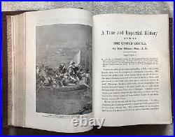 Antique Catholic Book, The Cross And The Flag, 1900, Illustrated, Shea, Good+