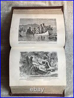 Antique Catholic Book, The Cross And The Flag, 1900, Illustrated, Shea, Good+