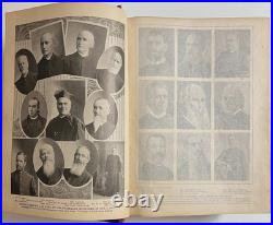 Antique Catholic Book, The Cross and the Flag, 1900, Ilustrated, Shea, VG