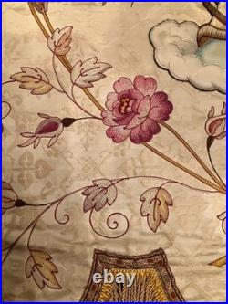 Antique Catholic Church Virgin Mary Religious Processional Banner 20th Century