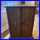 Antique-Catholic-Last-Rites-Sick-Call-Box-Viaticum-Cabinet-Religious-01-av