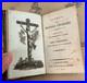 Antique-Catholic-Prayer-Book-Recueil-De-Prieres-Choisies-French-German-18th-C-01-um