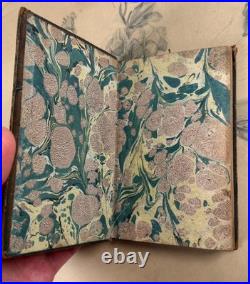 Antique Catholic Prayer Book Recueil De Prieres Choisies French German 18th C