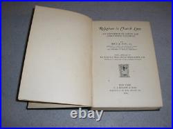 Antique Catholic Religion Book Religious In Church Canon Law Hector Papi 1924