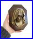Antique-Catholic-Religious-Mary-Mother-Wall-Church-Jesus-God-Holy-Wood-Brass-01-ctv