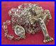 Antique-Catholic-Religious-Medal-CRYSTAL-STERLING-ROSARIES-ROSARY-BEADS-01-lb