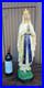 Antique-Chalk-LOURDES-madonna-statue-religious-rare-01-sxup