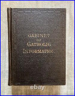 Antique, Christianity, Cabinet Of Catholic Information, 1904, Illustrated