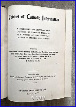 Antique, Christianity, Cabinet Of Catholic Information, 1904, Illustrated