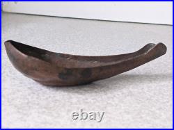 Antique Copper Yoni Indian Temple Religious Ritual Water Pourer 4 1/2 Inch