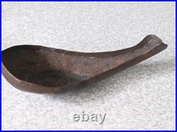 Antique Copper Yoni Indian Temple Religious Ritual Water Pourer 4 1/2 Inch