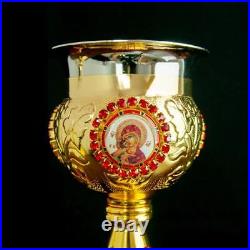 Antique Cup Vintage Golden Orthodox Church Holy for Religious Ceremonies -1 pics