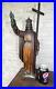 Antique-DOMMISSE-signed-ceramic-chalk-christ-king-statue-figurine-religious-01-nzej