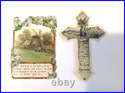 Antique Early 1900's Religious Themed Cards Set of 7