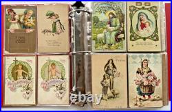 Antique Early 1900s Lot Of 443 EASTER Postcards Used Condition Some With Stamps