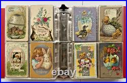 Antique Early 1900s Lot Of 443 EASTER Postcards Used Condition Some With Stamps