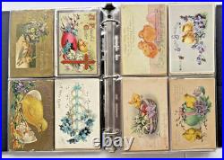 Antique Early 1900s Lot Of 443 EASTER Postcards Used Condition Some With Stamps
