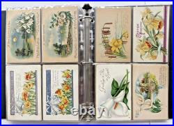 Antique Early 1900s Lot Of 443 EASTER Postcards Used Condition Some With Stamps