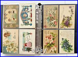 Antique Early 1900s Lot Of 443 EASTER Postcards Used Condition Some With Stamps