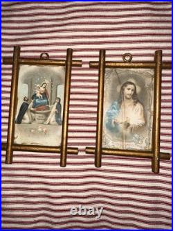 Antique Early Framed Religious Images