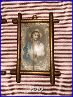 Antique Early Framed Religious Images