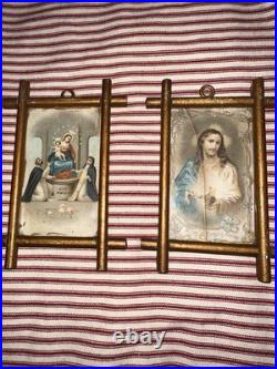 Antique Early Framed Religious Images