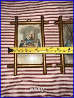Antique Early Framed Religious Images