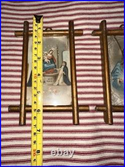 Antique Early Framed Religious Images