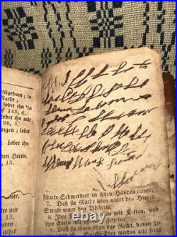 Antique Early Leather Bound Religious Book