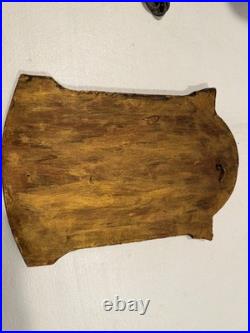 Antique Egyptian Middle East Picture Of Man On Horse Religious Ornate Frame